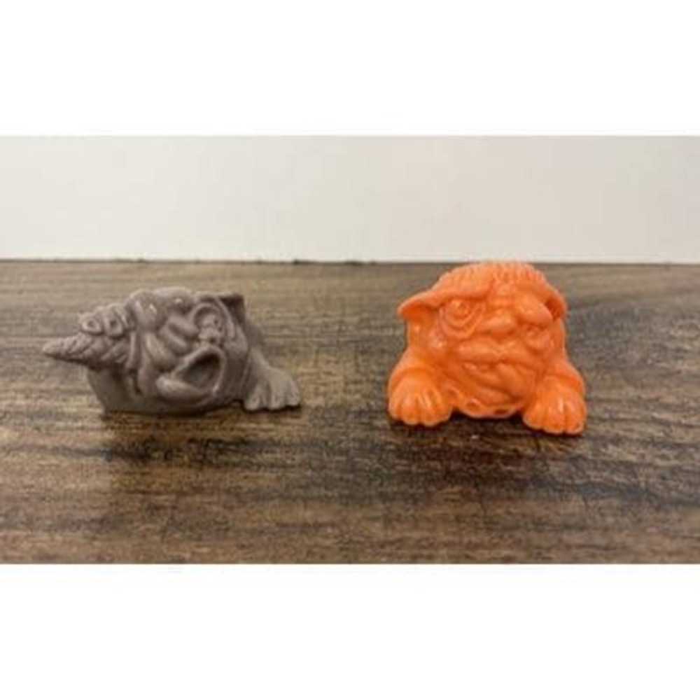 Mini Boglins The Freaks Orange Bog & The Clumsies Brown Trung Mini PVC Figures